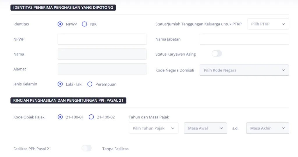 cara lapor SPT tahunan bukti pemotongan pajak