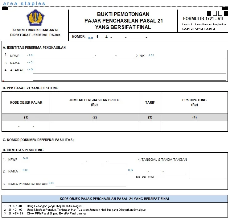 lapor SPT tahunan 2024