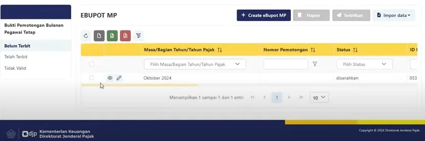 cara membuat bukti potong pajak pph 21 karyawan di core tax