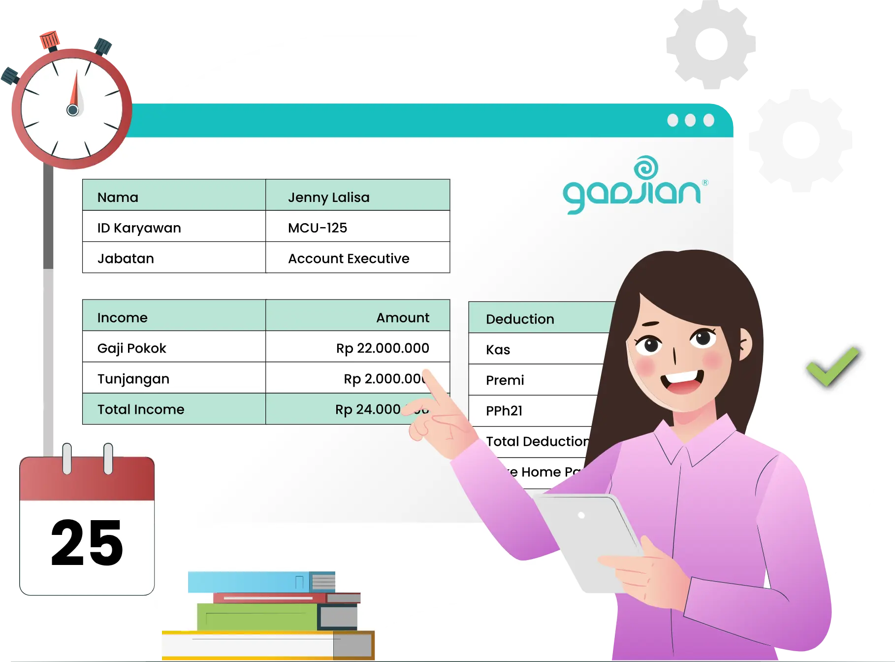 Work faster and reduce errors with automated payroll, HR, and more.