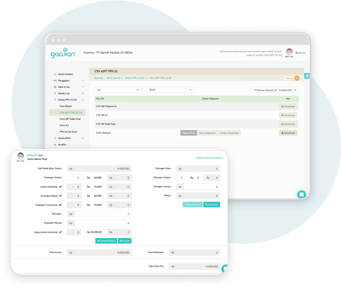 Temukan Kemudahan Perhitungan PPh dengan Gadjian
