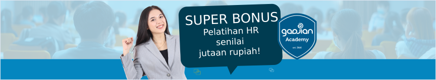 Super Bonus Pelatihan HR senilai jutaan rupiah